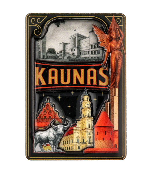 Magnetas Kaunas miesto simboliai